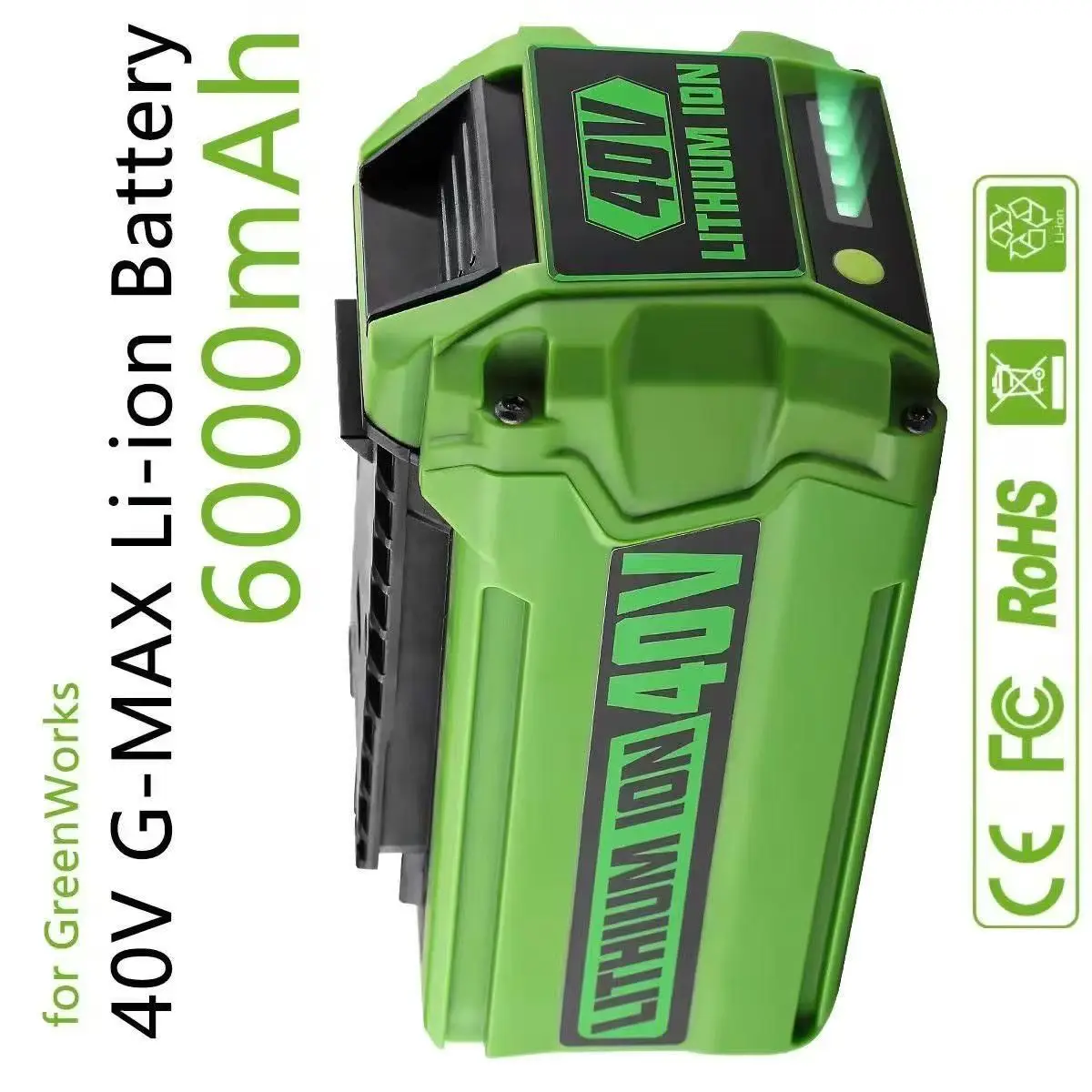 

40V 6ah battery For 29472 29462 25322 24252 29727 29717 6000mAh Li-ion Battery RU 40v battery