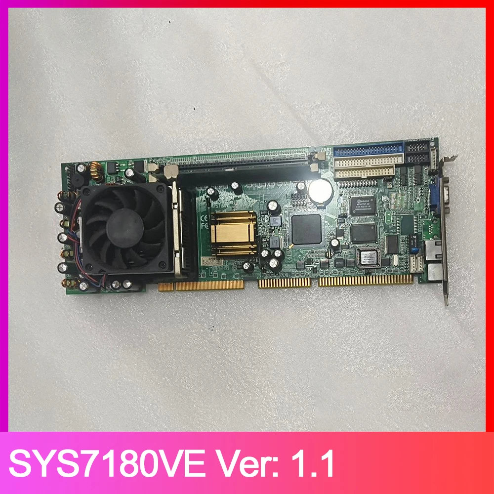 

Материнская плата промышленного компьютера SYS7180VE Версия: 1,1