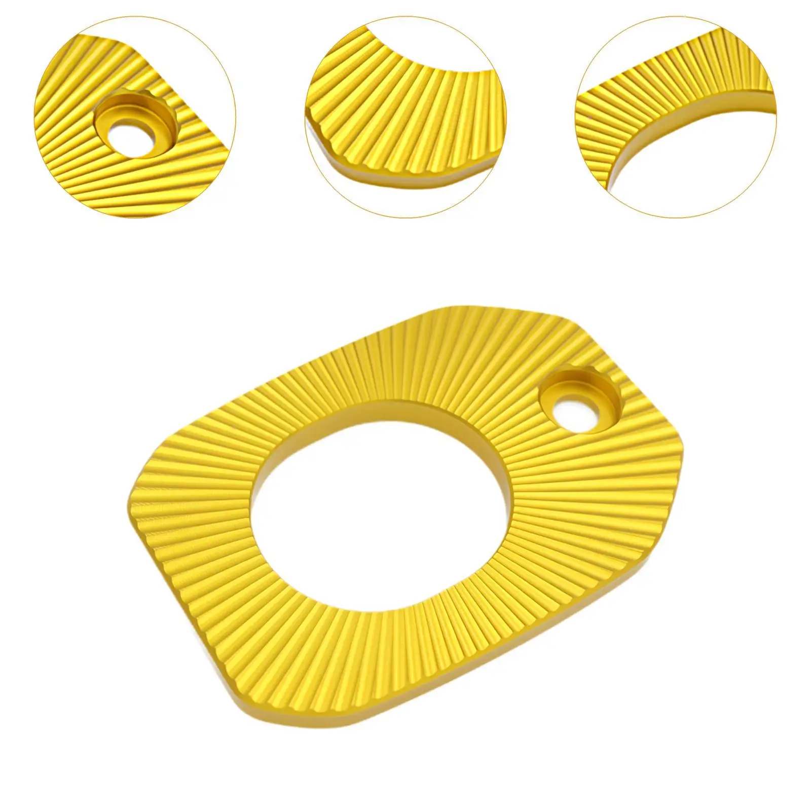 Compact Motorcycle Exhaust Protector Aluminum Alloy Heat Shield Guard Cover Elegant Finish Easy Installation