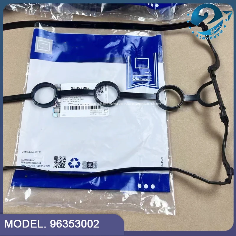 1pcs Engine Valve Cover Gasket OEM# 96353002 For Chevrolet Aveo Excelle 1.6L Nubira Daewoo Tacuma Lanos Kalos Lacetti Pontiac