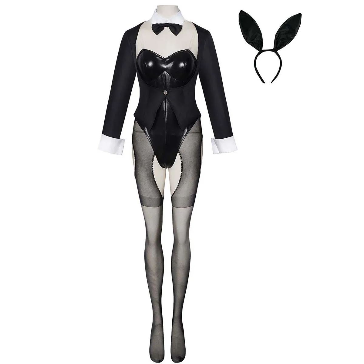 

Halloween Party Anime Darling Kitagawa Marin Cosplay Black Bunny Costume
