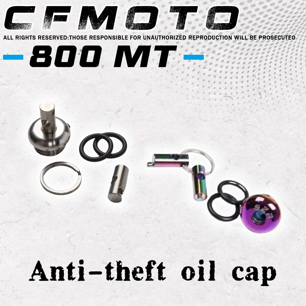 

Модифицированный противоугонный масляный колпачок для мотоцикла, масляная пробка из нержавеющей стали для CFMOTO 800MT, 800NK, CFMT800, NK800, 2023, 2024