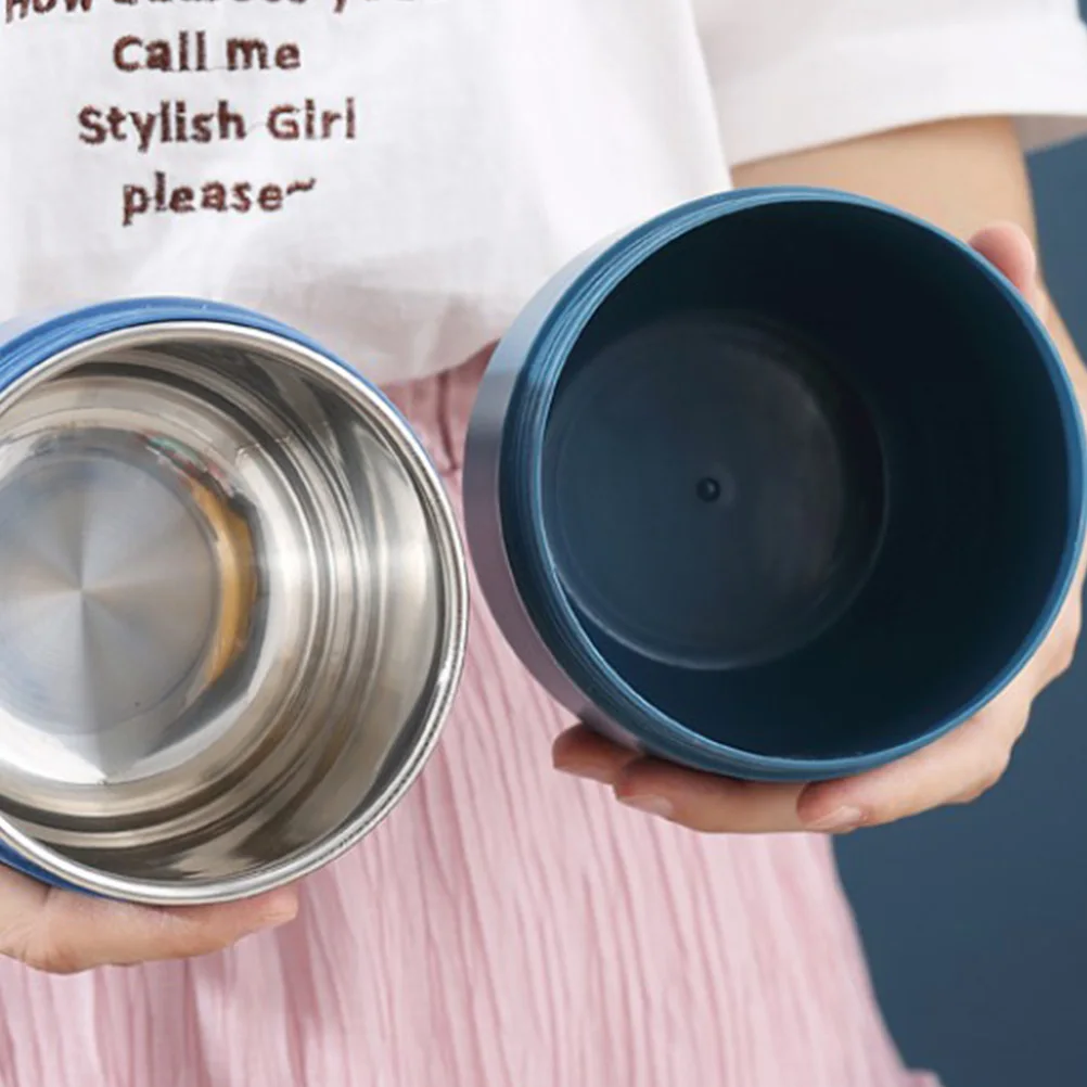 Portable Soup Cup Breakfast with Lid Cereal and Milk Container Cups for Work Travel