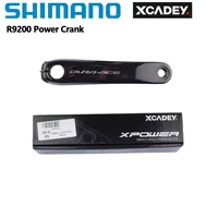 SHIMANO DURA ACE R9200 bielas de energía lado izquierdo 12 velocidades con medidor de potencia Xcadey bielas de energía para bicicleta de carretera