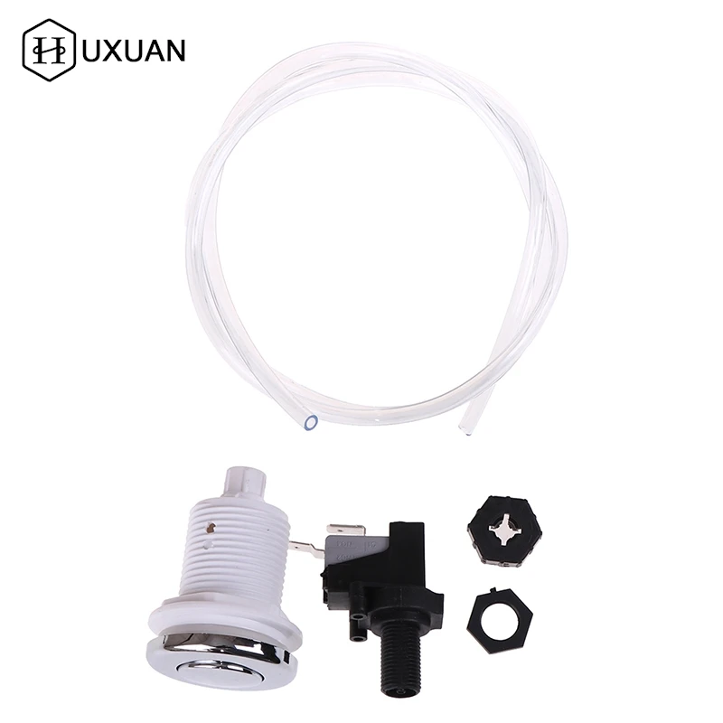 【New】16A Push Air Button Switch Food Waste Disposal Bathtub Massage Chair Switch