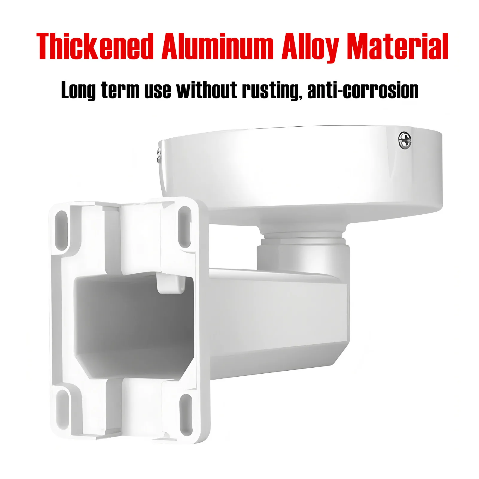 Home Security Universal Dome IP Camera Wall Mount Bracket Hidden Cable Junction Box Pole Mounting Holder for CCTV Dome Cameras