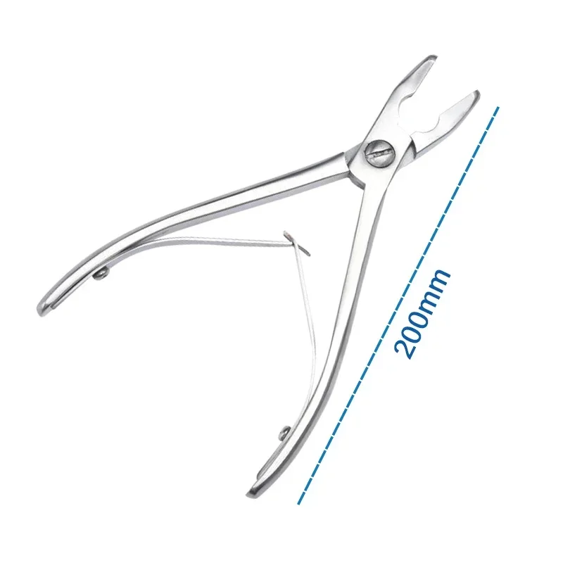 Stainless Steel Bone Rongeur Single Joint Rongeur Straight Curved Orthopedic Surgical Instrument