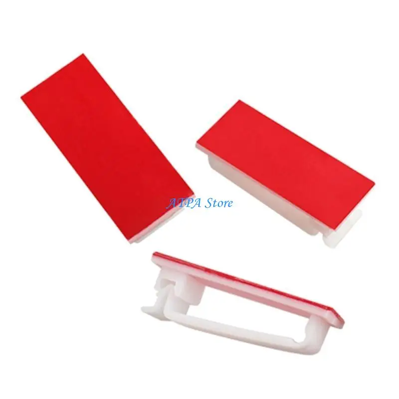 

U13C 50Pcs Adhesive Cable Clips, Upgraded Wall Wire Clips for Cable Management,USB Cable Car Harness Wire Holders