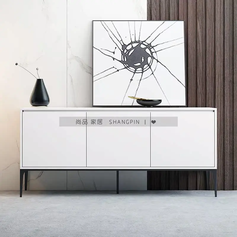 Nieuwe Italiaanse bijzetkast lichte luxe creatieve modetrend theekast