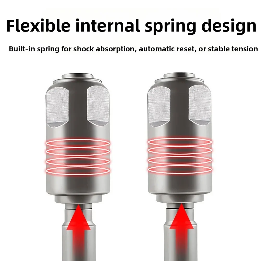 Rotary Hammer Drill Conversion Rod Adapter for SDS MAX Compatible with Multiple Hammer Drill Models 220mm Heavy Duty Steel