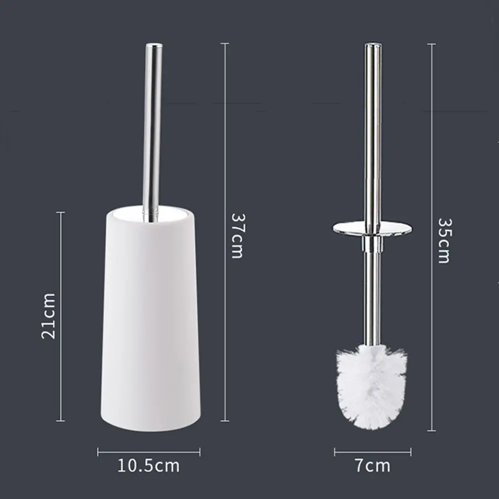 Long Handled Bathroom Toilet Brush Holder Set Cleaning Brush Bath Cleaner Free Standing Stand new