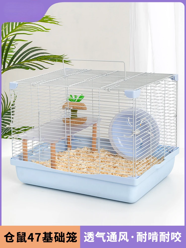 

Hamster Cage Dedicated 47 Basic Cage Small House Djungarian Hamster Feeding Cage Iron Cage Life All Products