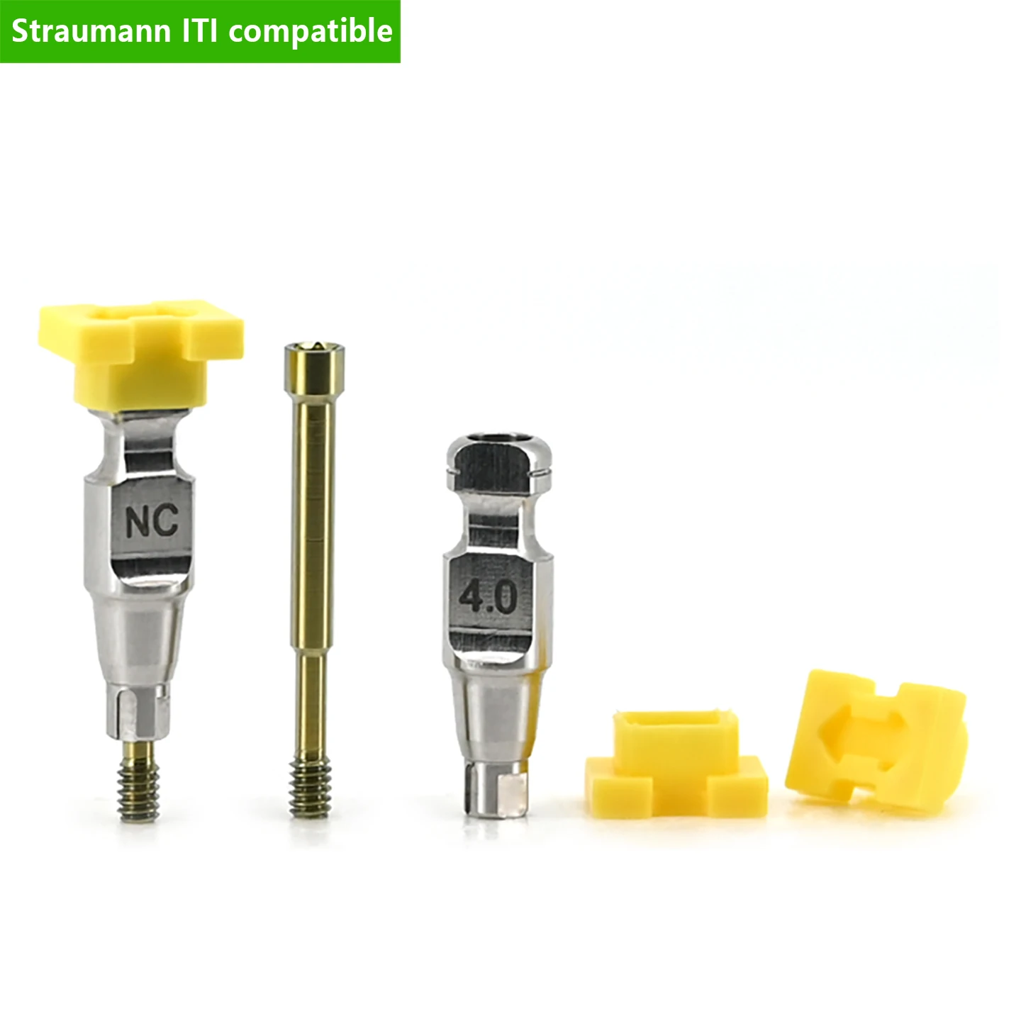 For Straumann Closed Tray Impression Coping Titanium CNC Machined for Dental Lab OEM ODM Factory Direct in Stock Fast Shipping