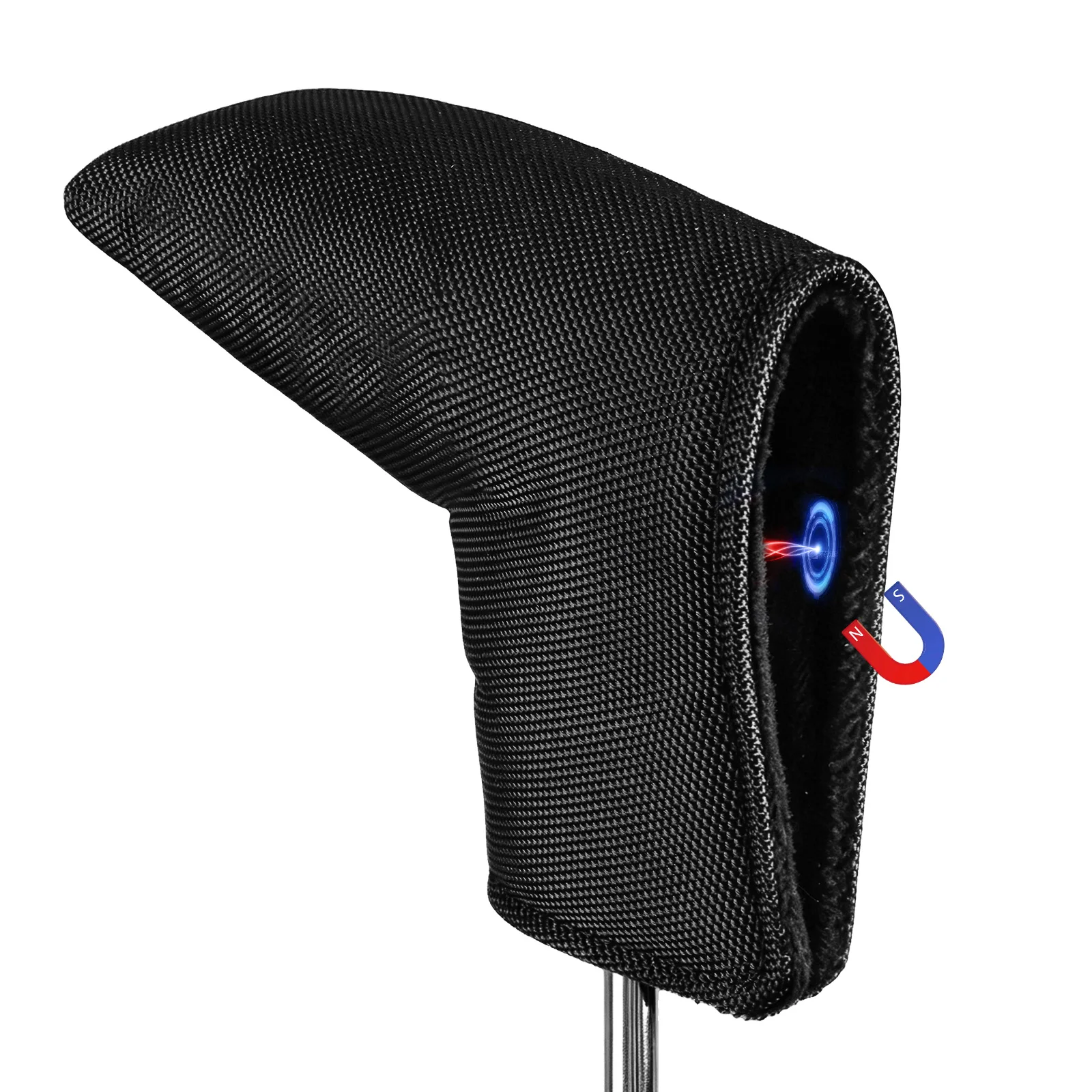 

Magnetic Golf Blade Putter Cover Premium Oxford Fabric 1 Pack, Universal Durable Headcovers Covers Fit Most Blade Putters