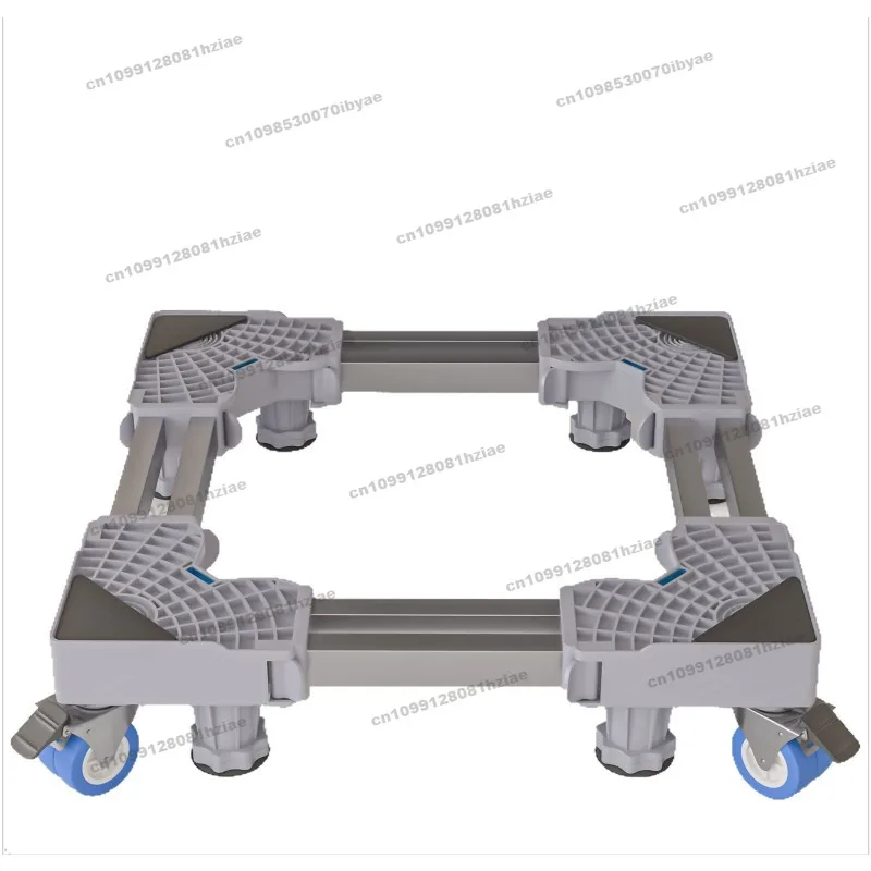 Refrigerator Base Mobile Bracket, Universal Double Door Special with Universal Wheel, Adjustable Shelf Waterproof Tripod