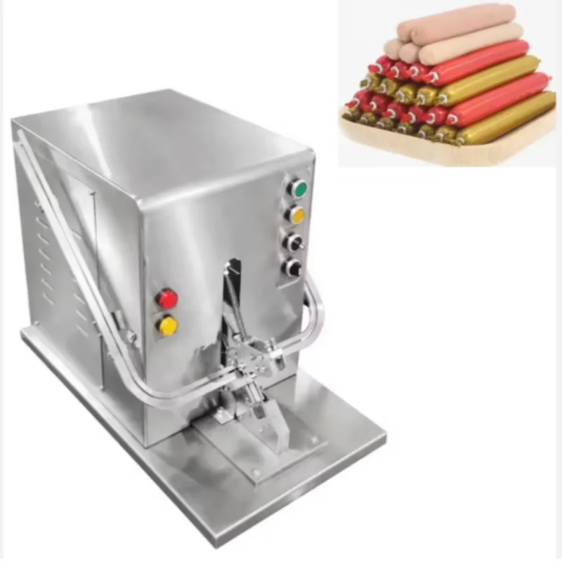 Double Clip Sealing Machine Easy to Operation U-shape Manual Sausage Pack Bag Clipper Clip Machine Manual Tightening Sealer