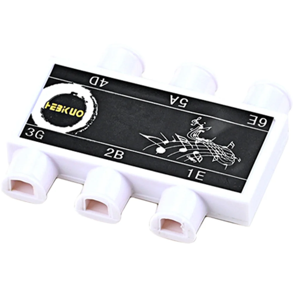 

Musical Instrument Fixed Tone Flute Instruments Guitar 6-hole Tuner Plastic Useful Acoustic