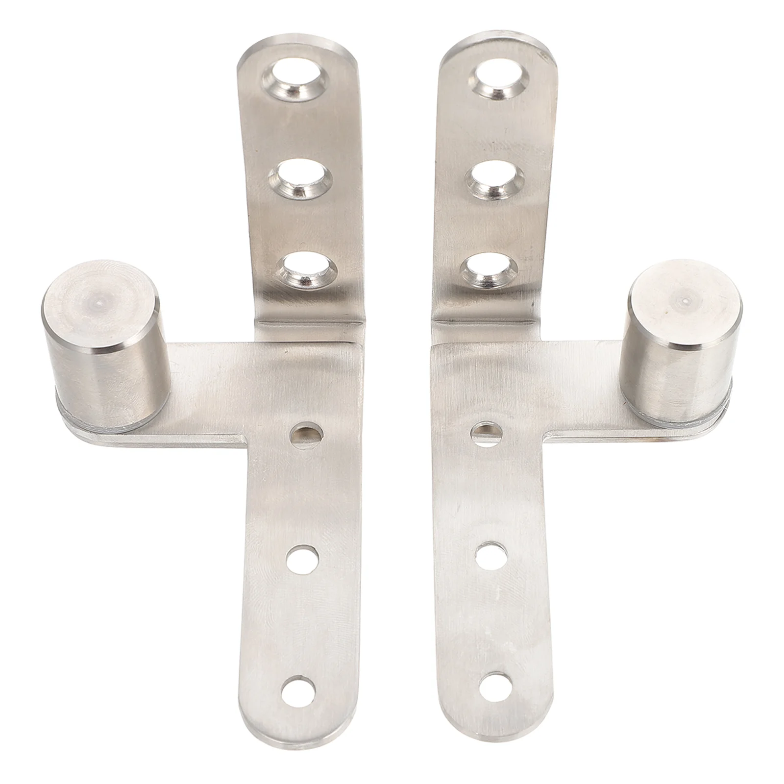 2 Pcs Door and Window Hinge Rotating Book Shelf Stainless Steel Hinges Butt Metal Furniture