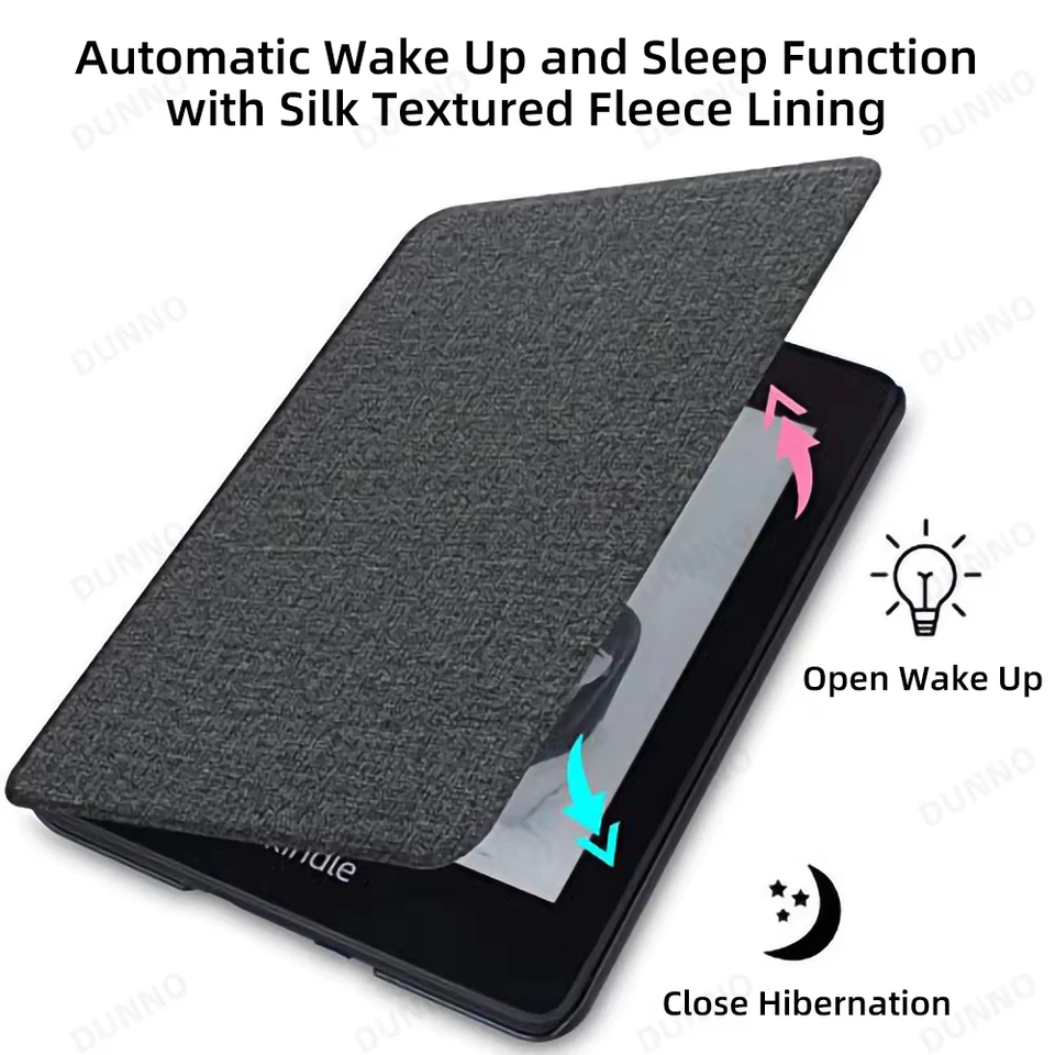 Kindle Paperwhite 10世代 ケース ブラック