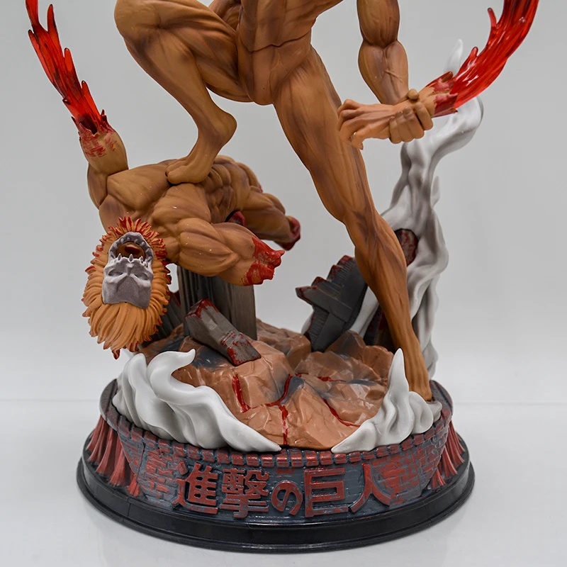 29 سنتيمتر هجوم على تيتان أنيمي الشكل إرين ييغر عمل الشكل Shingeki لا كيوجين ليفي أكرمان تمثال تحصيل نموذج دمية لعبة