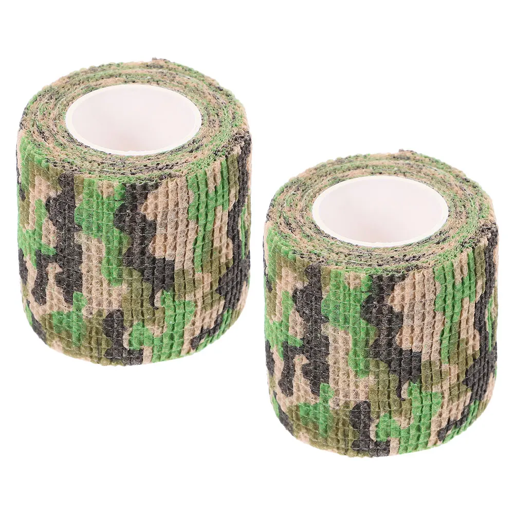 

2pcs Bandaging Elastic Tape Non-woven Fabric Dog Bandage Self Adhesive Pet Wrap Dirt Prevention Outdoor Dog Walking Protection
