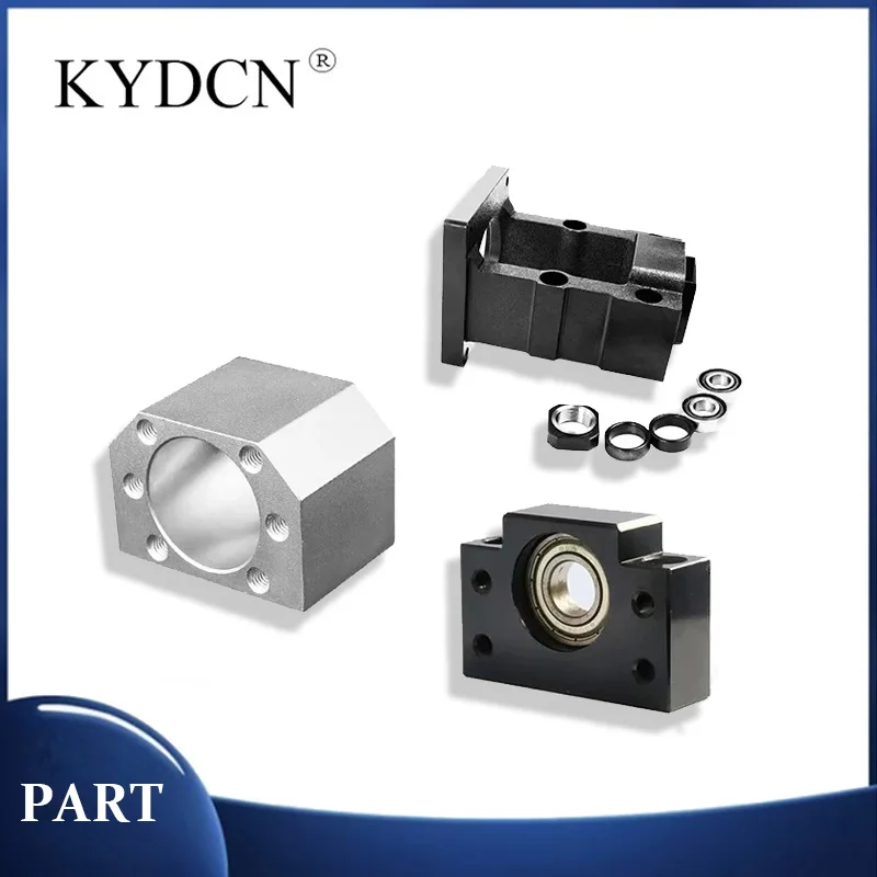 

1 set Ball Screw End Support BF10+DSG12H Nut Housing + Motor Base 10-57/10-60 For 12mm Ball Screw SFU1204 SFS1205 SFS1210