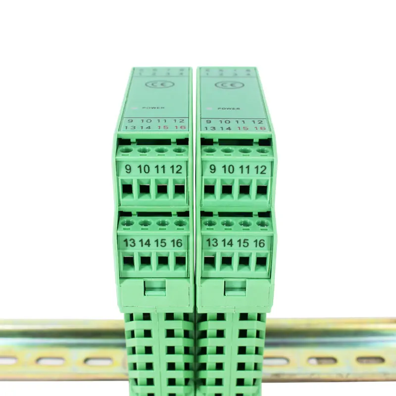 WS9020 3 wires Potentiometer Signal Isolation Transmitter  1kohm 5kohm 10kohm 4-20mA Signal Converter Resistance Signal 0-50kohm