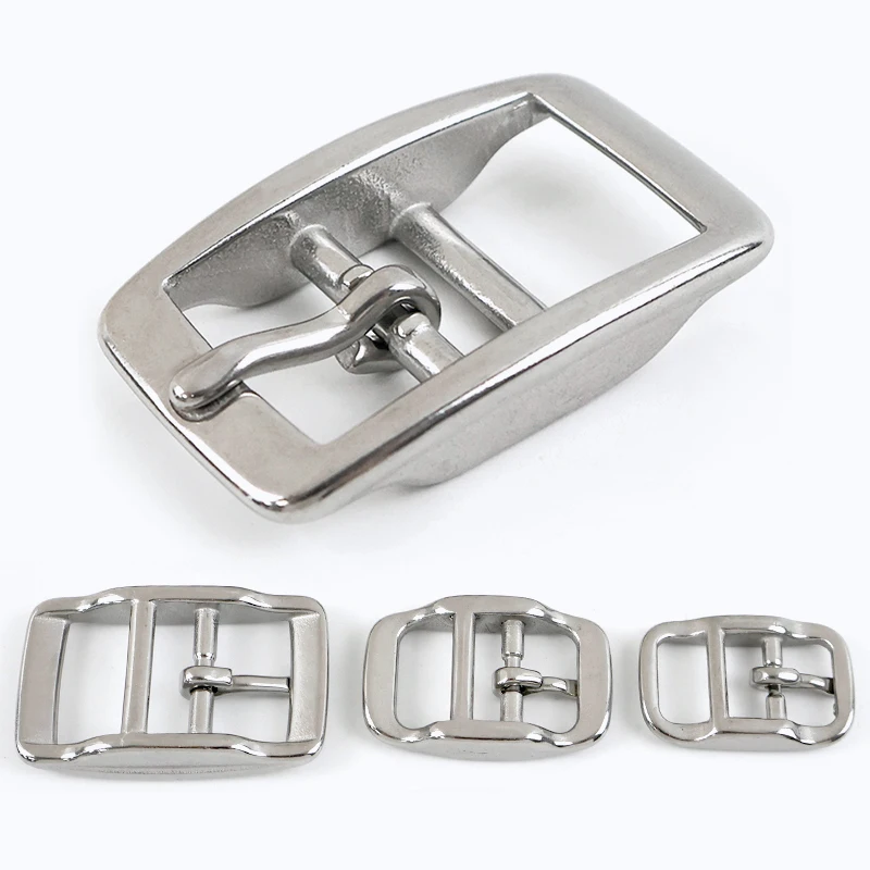 

2/5Pcs StainlessSteel Belt Buckle Metal Pin Buckles for Bag Strap Dog Collar Adjuster Slider Clasp DIY Leather Craft Accessories