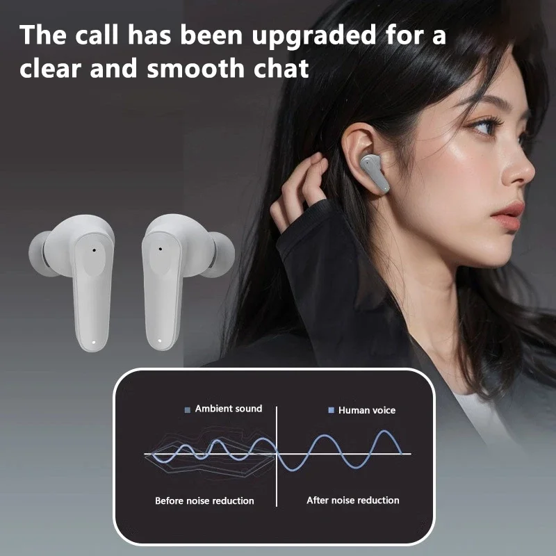 OnePlus Wireless AI Earbuds Bluetooth 5.4 Headphones Noise Cancelling In-ear Waterproof Earphones with Microphone AI Translation image 3