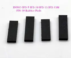 Almofadas de borracha para splicer de fusão de fibra inno IFS-15 IFS-10 IFS-15M v7 suporte de fibra FH-10 almofada de borracha suporte de fibra única almofadas de borracha