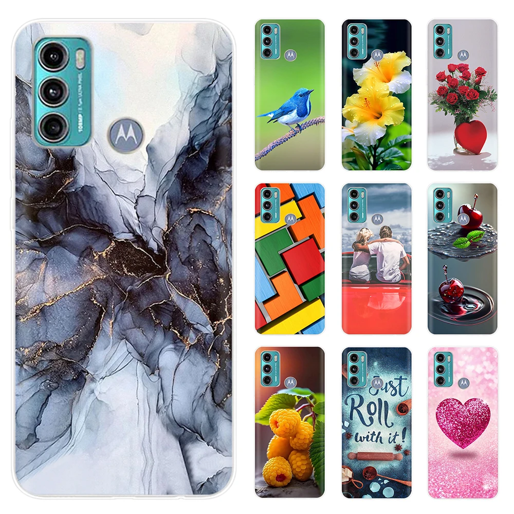Para Motorola Moto G60 Funda de teléfono lindo corazón encantador a prueba de golpes Funda suave de silicona para Motorola Moto G60S motoG60 G 60 Funda Capa