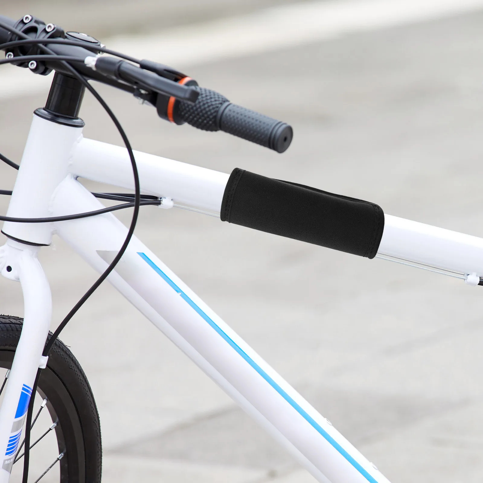 1Set Mountain Bike Frame Protector Neoprene Scratch Impact Resistant Universal Fit Bicycle Frame Guard Bicycle Tube Protector