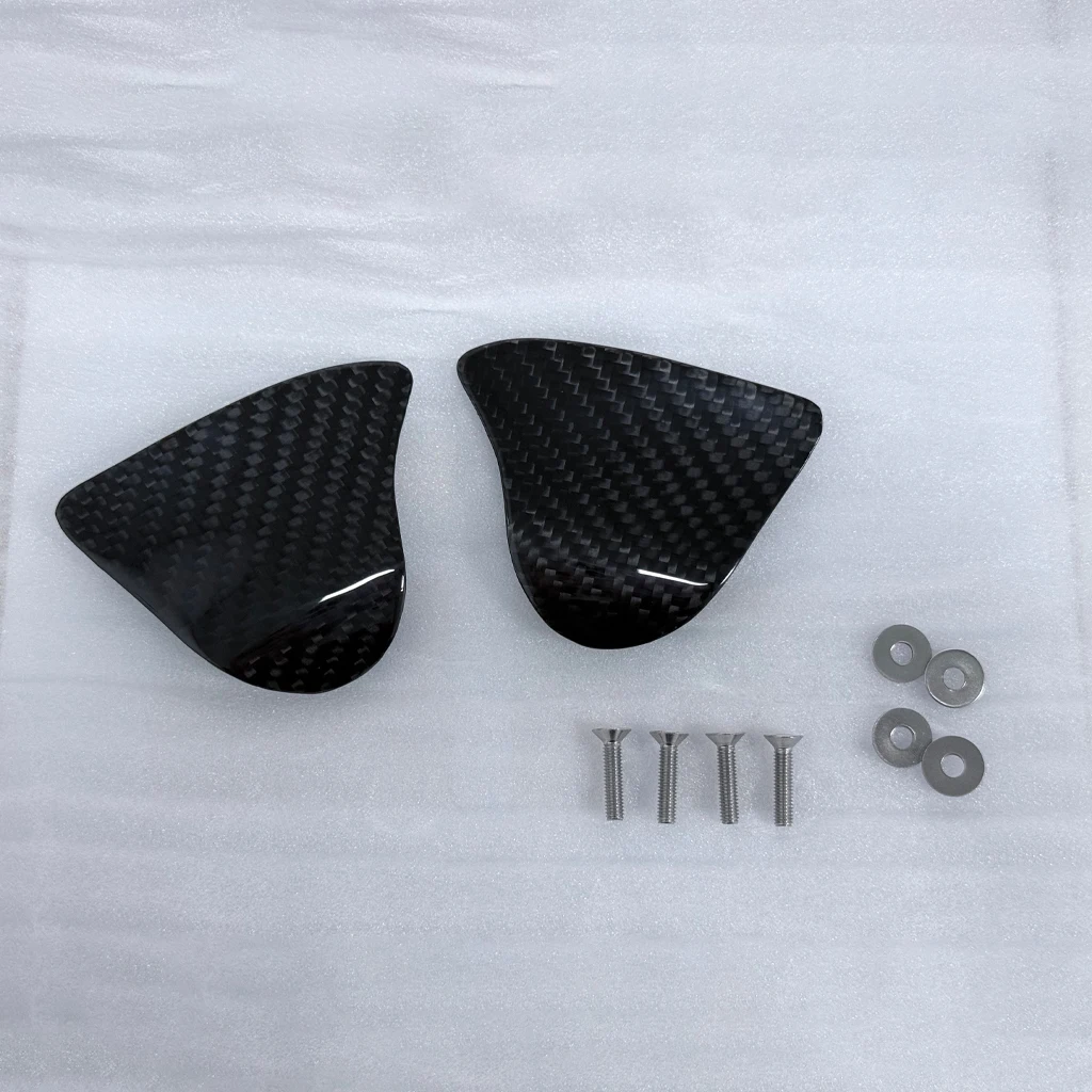 Motorcycle Rearview Mirror Plug Cover Competition Fairing Kit 3K 100% Carbon Fiber For YAMAHA R1 R1M 2020 2023 2024 2025 2026