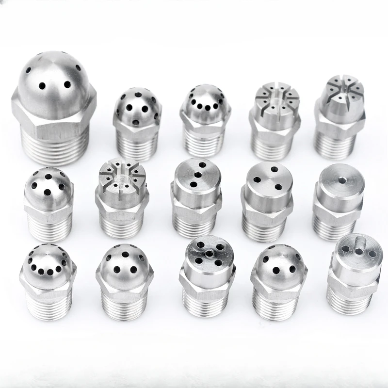 

1PCS Sprinkler Porous Nozzle Steam Faucet Water Cylindrical Linear High Pressure Head Spray Garden Connector