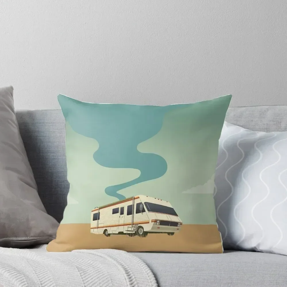 

breaking bad crystal ship rv Throw Pillow sleeping pillows Decorative Cushion Anime pillow