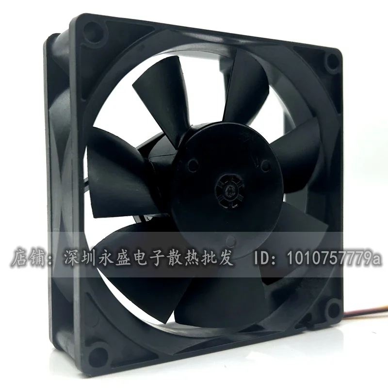 MELCO MMF-08G24TS DC 24V 0.21A 80x80x25mm 3-Wire Server Cooling Fan