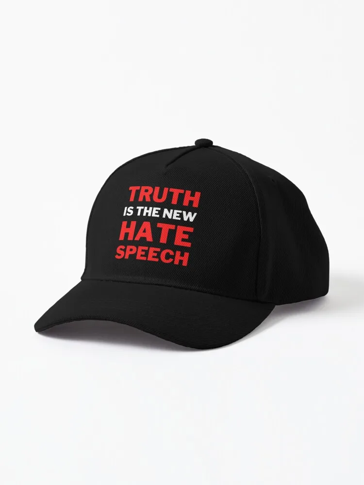 Truth Is The New Hate Speech Baseball Cap Big Size Hat Snapback Cap Hats Sunscreen Boy Child Hat Women's