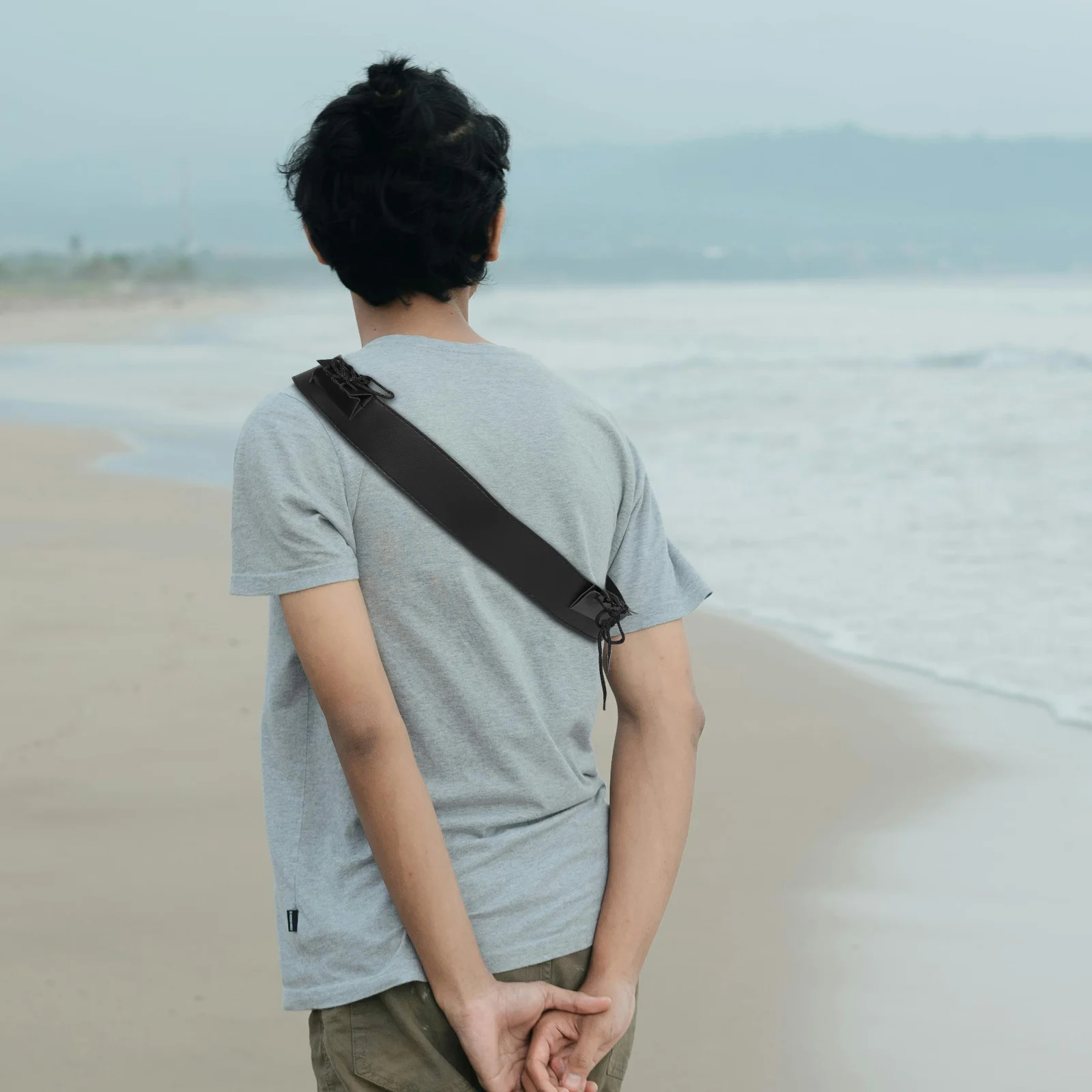 

Black Fake Sword Belt Holder Adjustable Shoulder Strap For Katanas Japanese Swords Carry Case Sword Back Holder Sling