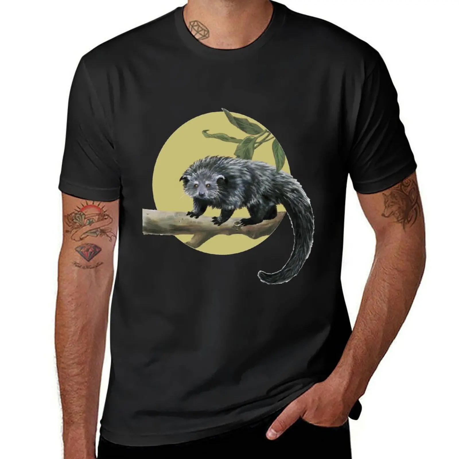 Binturong (Bear Cat) T-Shirt sweat anime mens t shirt graphic