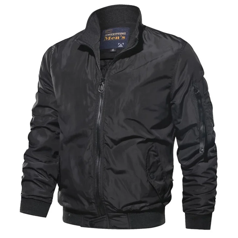 2026 New Men Military Jackes Coat Mens Autumn Winter Bomber Jackets Mens Casual Outdoor Windproof Army Jacket Male 5XL Plus Size