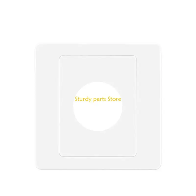 97QC Пластиковая крышка Элегантная крышка розетки с кабельной розеткой для домашнего офиса