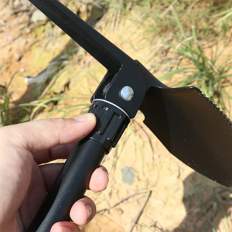 Engineer shovel multi-function shovel small folding military portable hoe digging outdoor fishing shovel truck