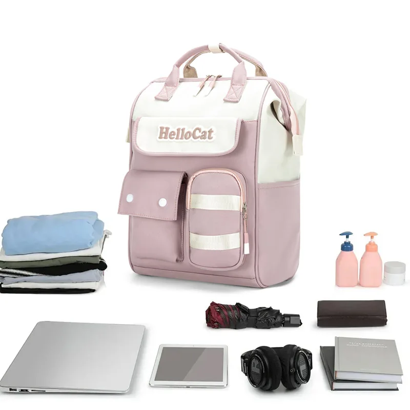 Schoolbags for women Korean style high school junior high school students middle school students 2024 new japanese style preppy style backpack