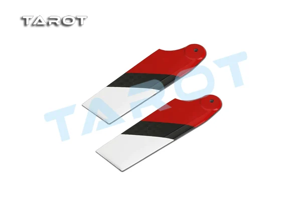 Tarot Helicopter Parts 450 3k Carbon Fiber Tail Blade 62mm / 65mm TL2330