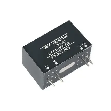 1PC/LOT HLK-2M03 HLK-2M05 HLK-2M09 HLK-2M12 2W AC-DC 220V to 12V/5V/3.3V/9V intelligent household switch power supply module