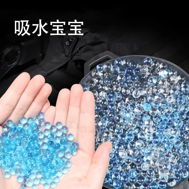 SOTOrbezCrystal argile balle jouets pour enfants 7-8mm balles munitions Compatible avec pistolet eau Blasters éclaboussures Gall
