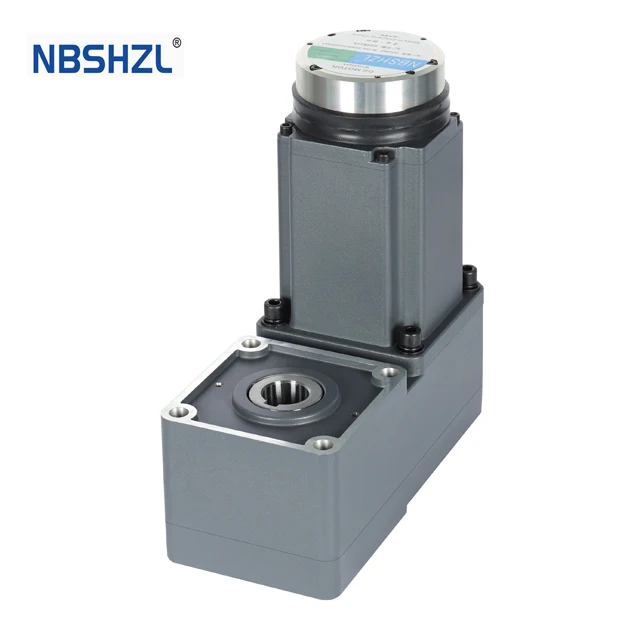 

2025 ZD 24V-200W Brushless DC Gear Motor L Type Hollow Shaft Flat Material Handling Equipment AGV AMR Permanent Magnet DC Motors
