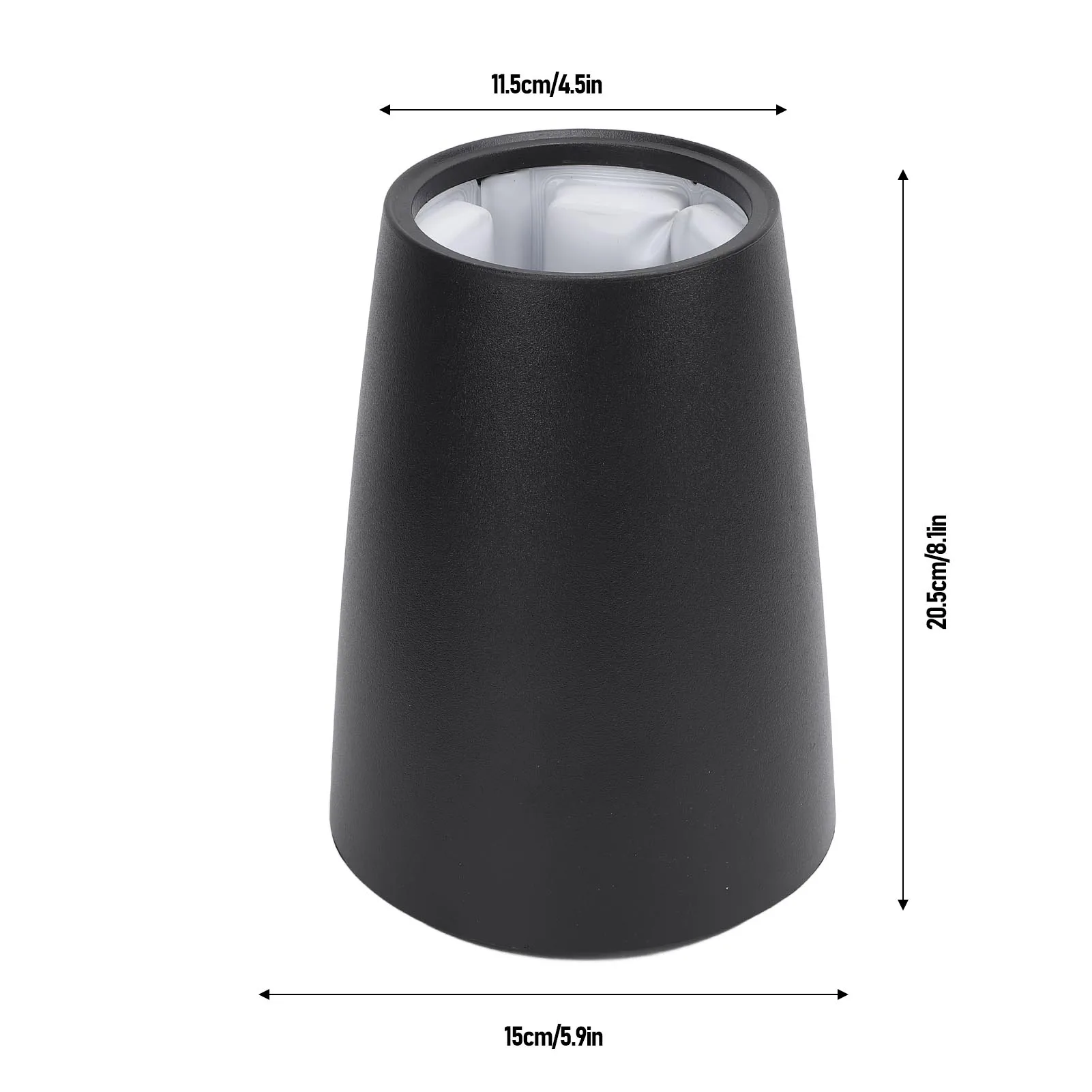 Champagne Chiller Wine Bottle Cooler Elegant Frosted Plastic Dry and Clean Insulated Quick Cooling Gel Pack for Party