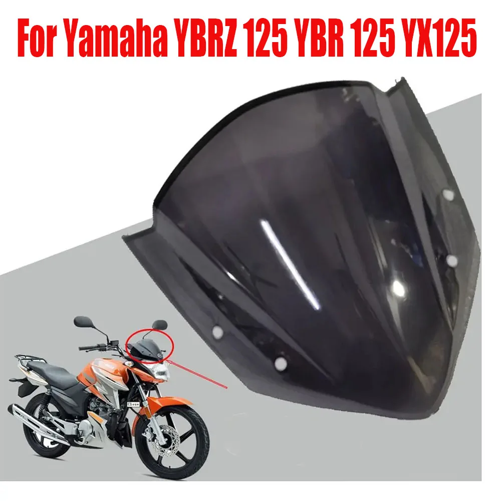 Parabrisas Deportivo para Motocicleta Yamaha YBRZ 125 YX125 JYM125-3G, Accesorios para Motocicleta