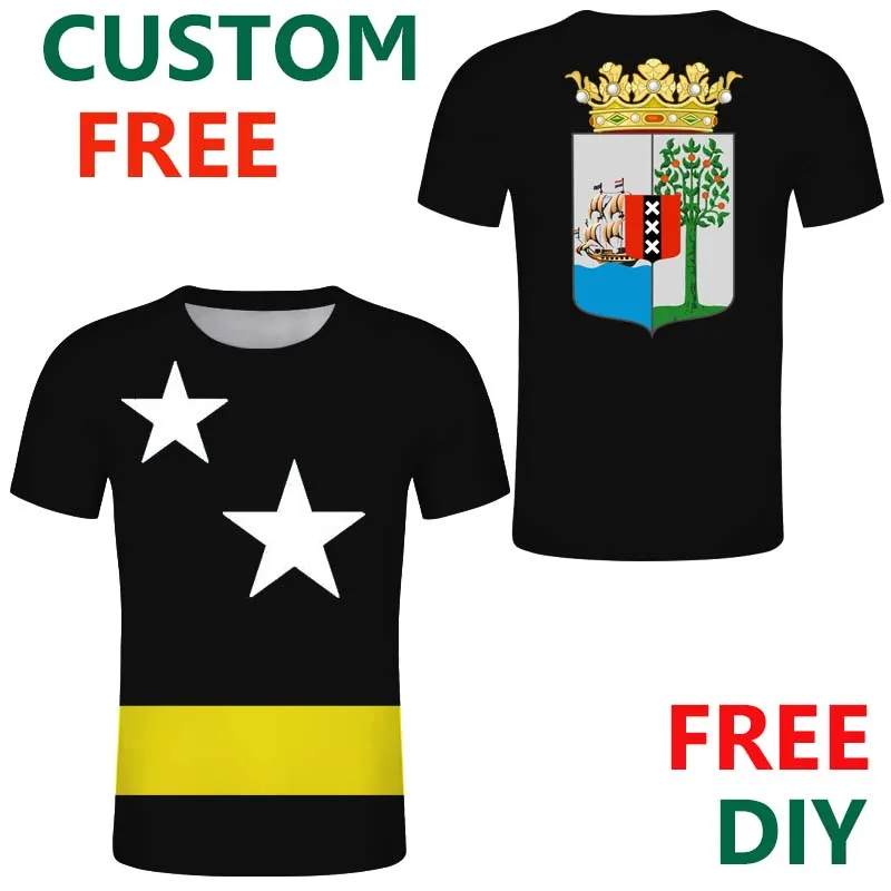 Custom Curaçao T-Shirt for Men  3D Print Summer Top Quick-dry Hot Sale Breathable Family Kids Tees
